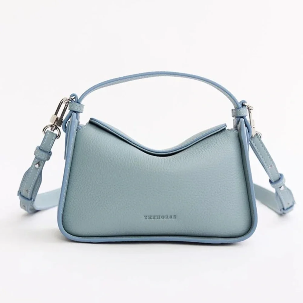 THE HORSE Limited Edition Baby Blue Mini Clementine Bag - Picture 1 of 10
